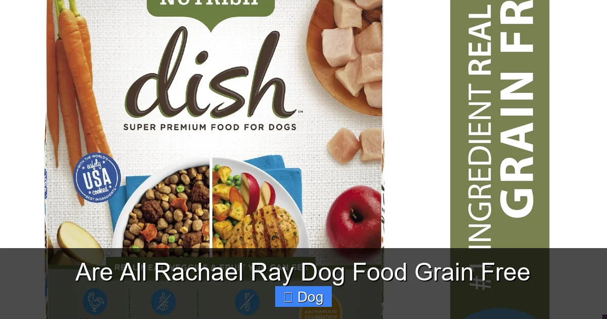 Are All Rachael Ray Dog Food Grain Free