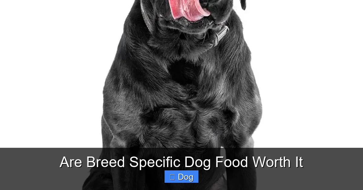 Are Breed Specific Dog Food Worth It