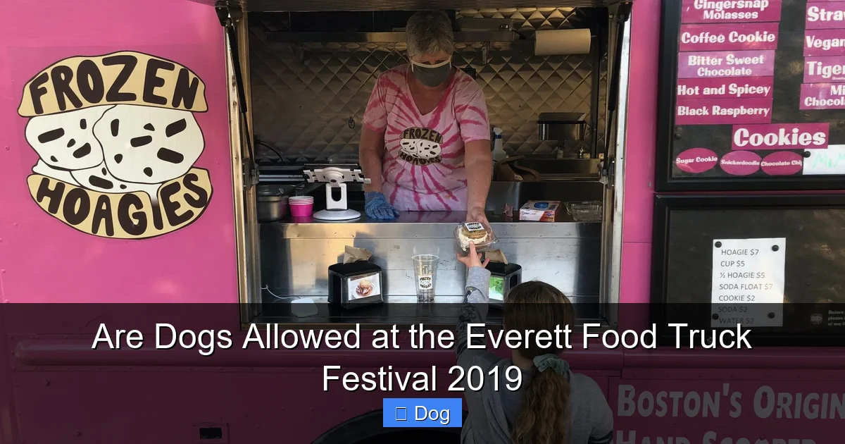 Are Dogs Allowed at the Everett Food Truck Festival 2019