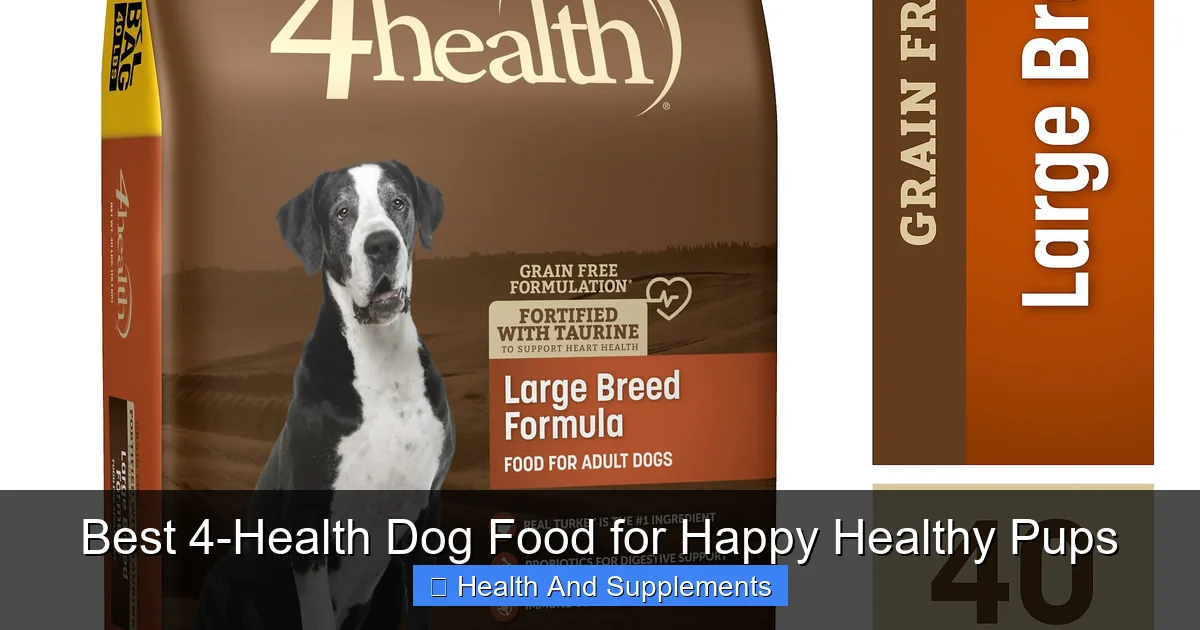 Best 4-Health Dog Food for Happy Healthy Pups