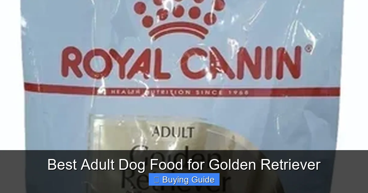 Best Adult Dog Food for Golden Retriever
