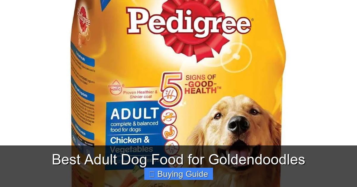 Best Adult Dog Food for Goldendoodles
