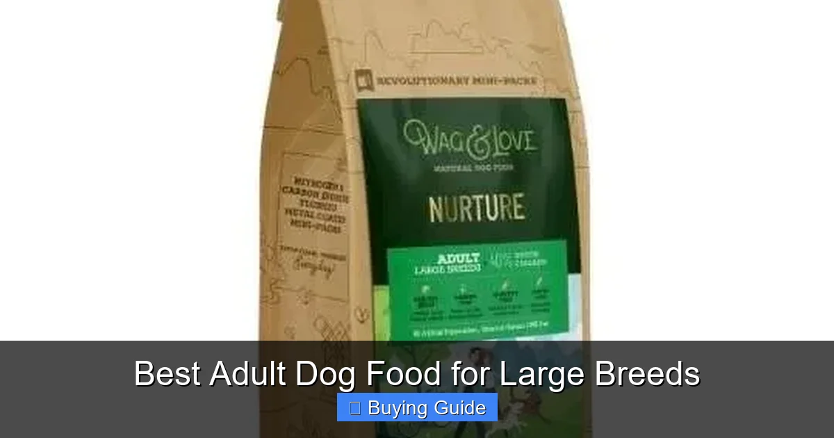 Best Adult Dog Food for Large Breeds