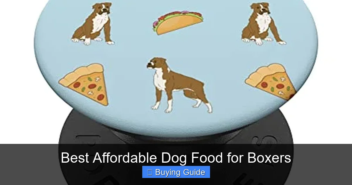 Best Affordable Dog Food for Boxers
