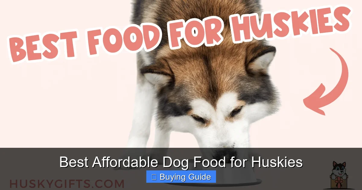 Best Affordable Dog Food for Huskies