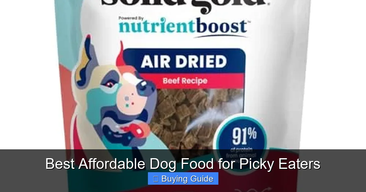 Best Affordable Dog Food for Picky Eaters