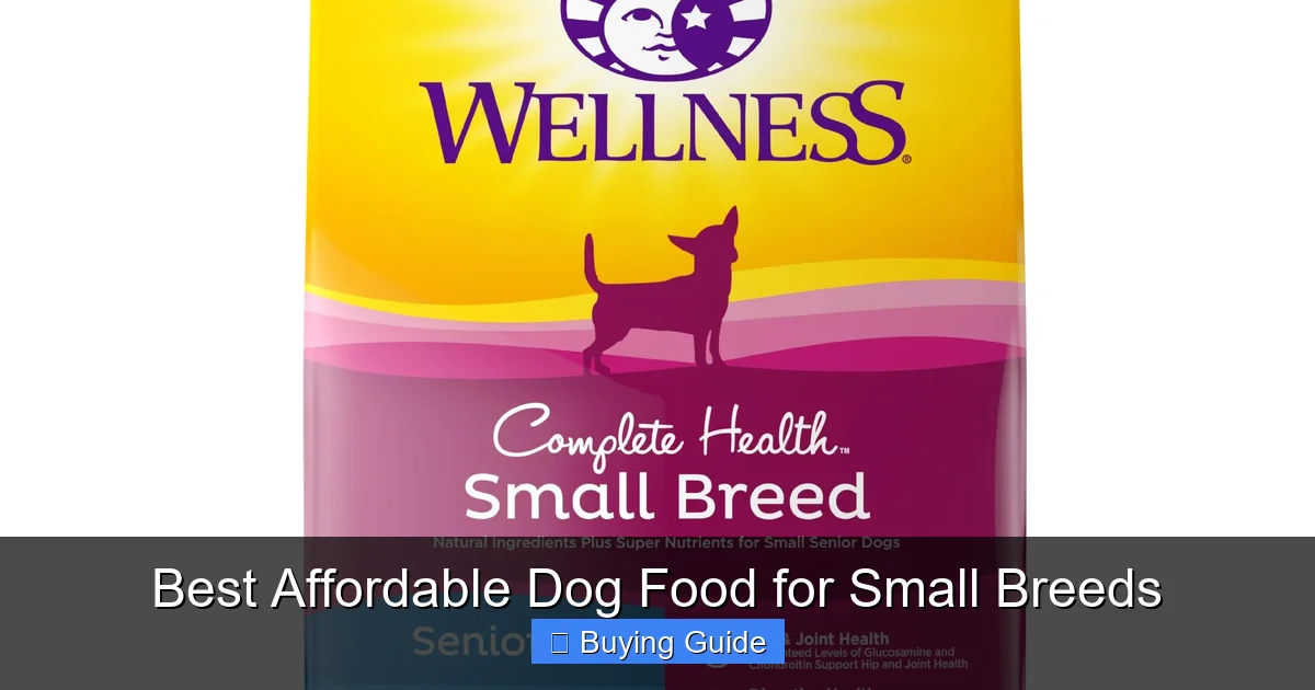 Best Affordable Dog Food for Small Breeds