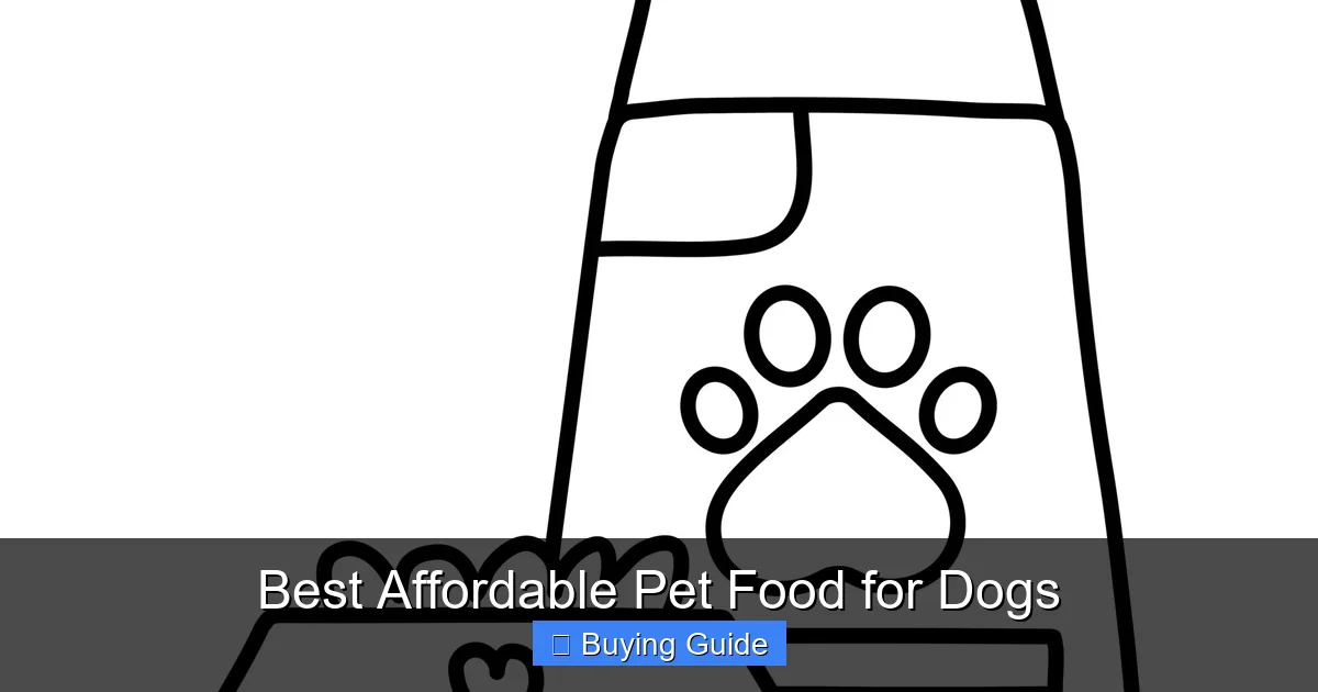 Best Affordable Pet Food for Dogs