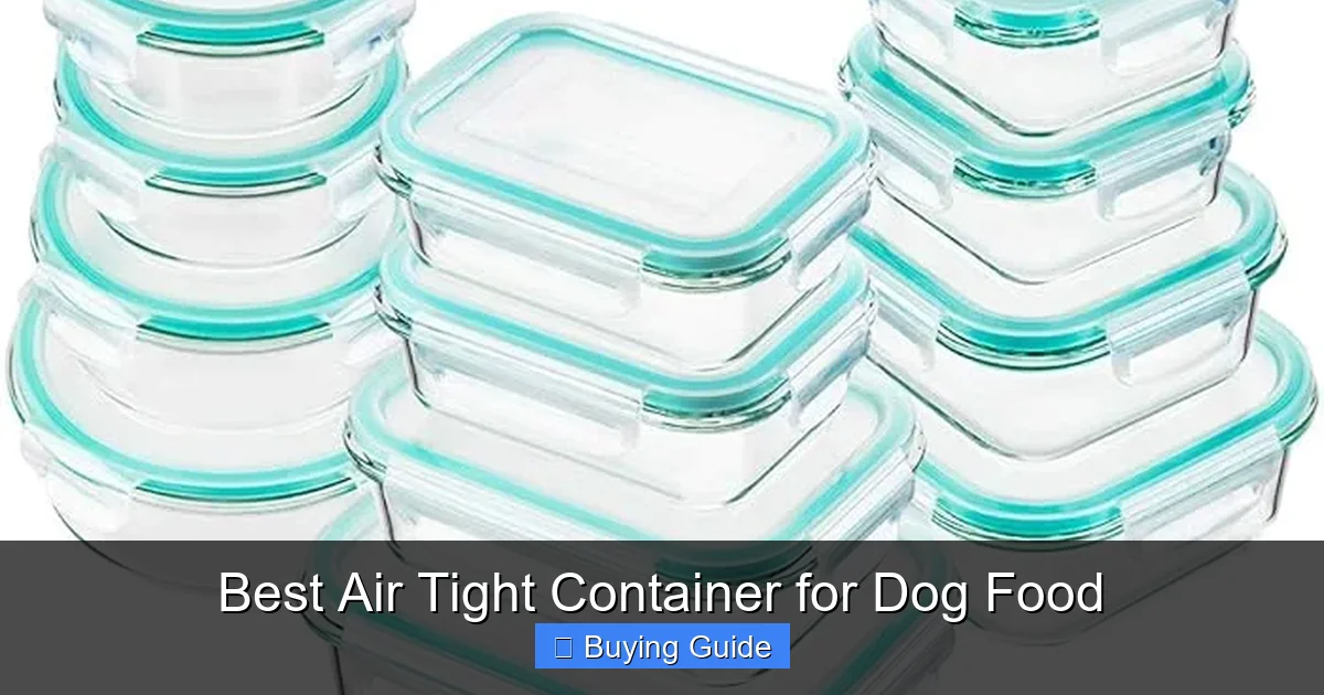 Best Air Tight Container for Dog Food