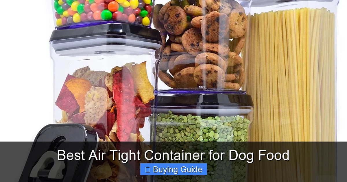Best Air Tight Container for Dog Food