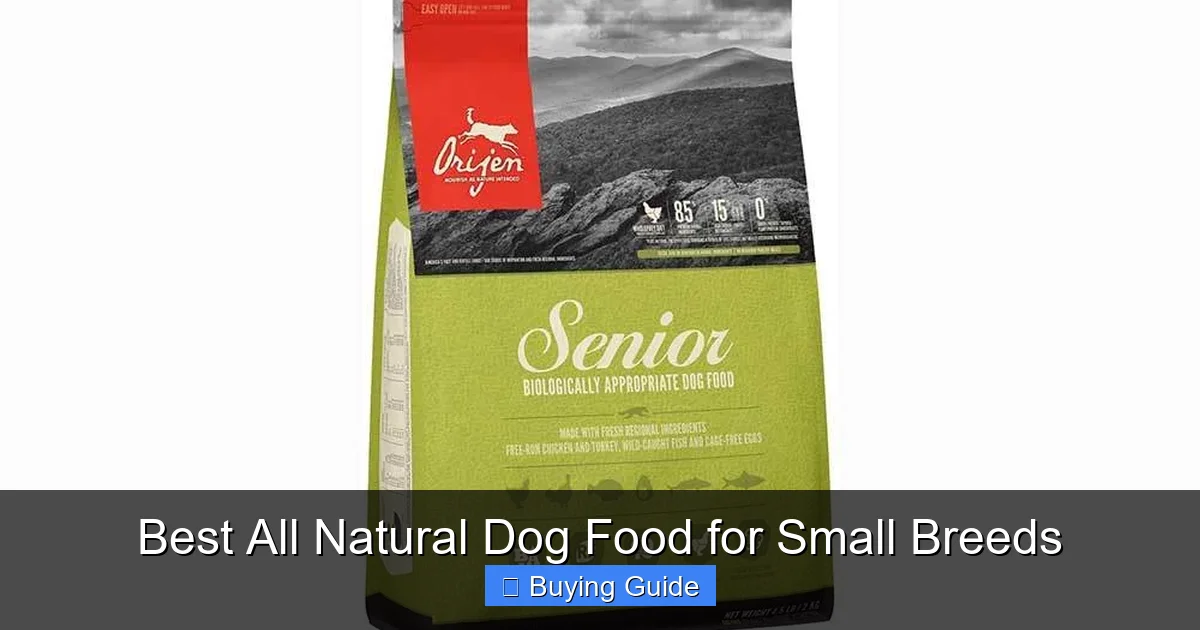 Best All Natural Dog Food for Small Breeds