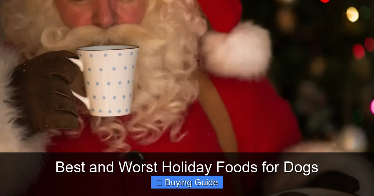 Best and Worst Holiday Foods for Dogs