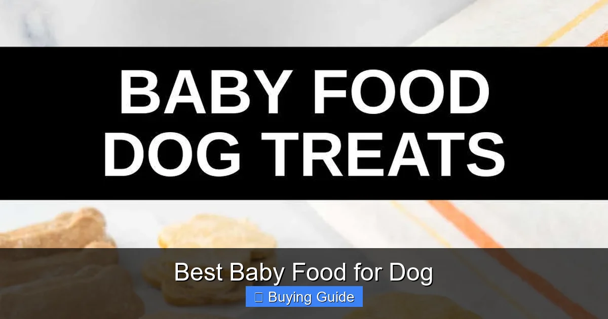 Best Baby Food for Dog