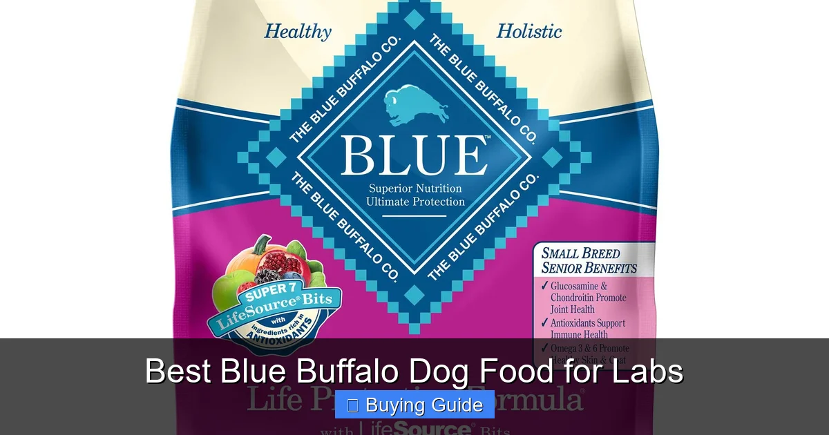 Best Blue Buffalo Dog Food for Labs