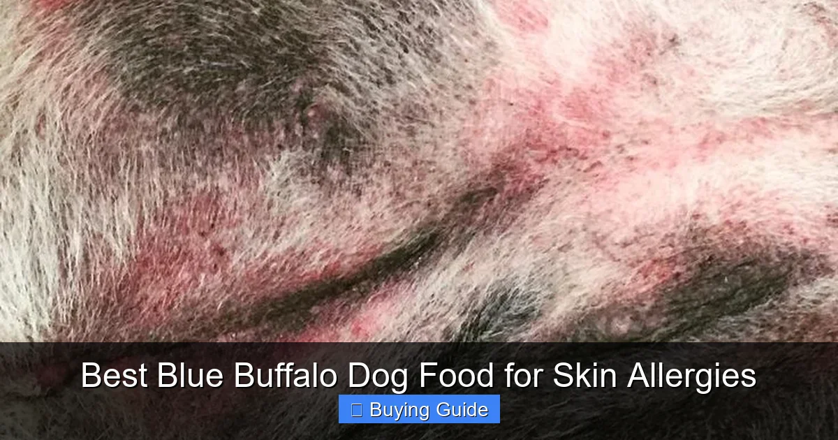 Best Blue Buffalo Dog Food for Skin Allergies