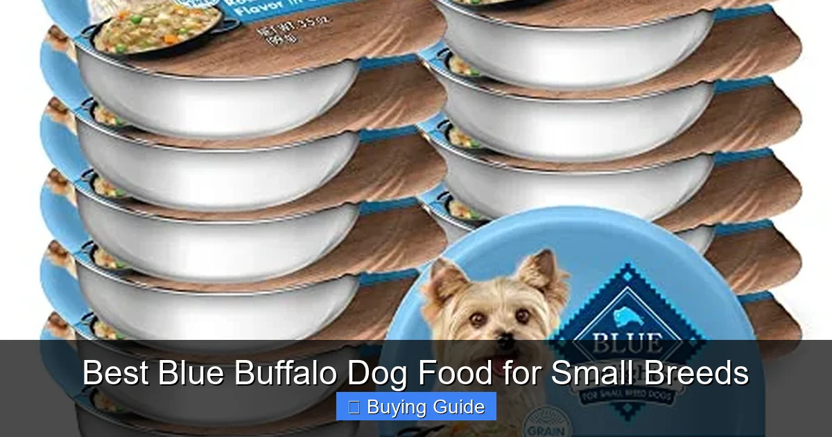 Best Blue Buffalo Dog Food for Small Breeds