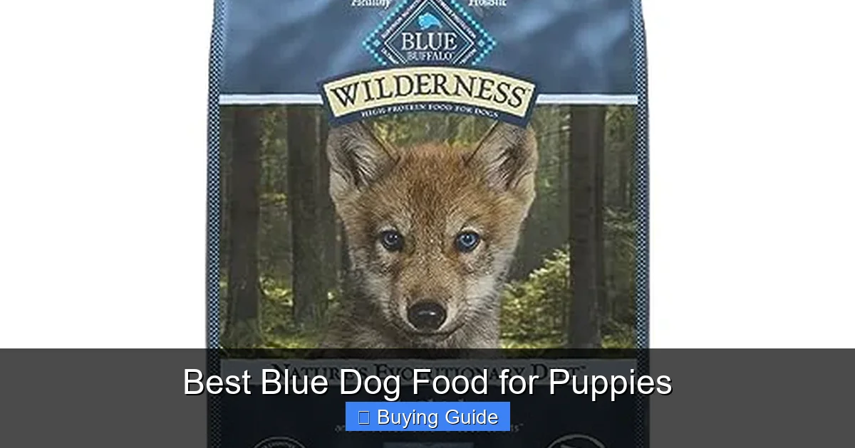 Best Blue Dog Food for Puppies