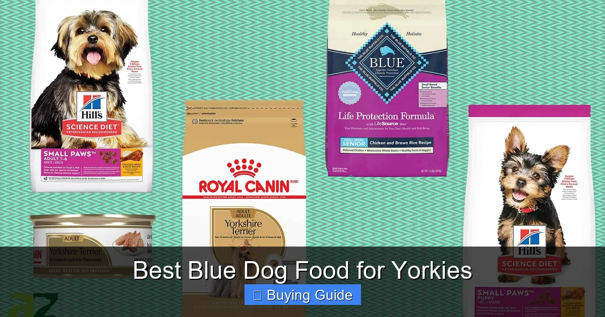 Best Blue Dog Food for Yorkies