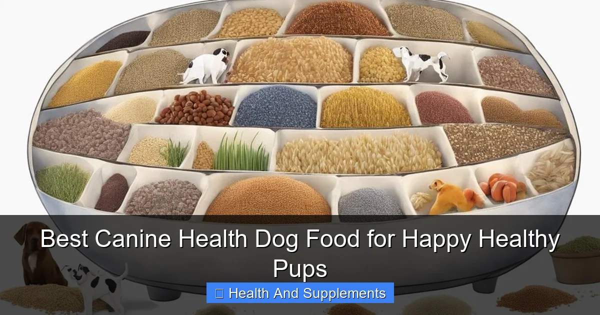 Best Canine Health Dog Food for Happy Healthy Pups