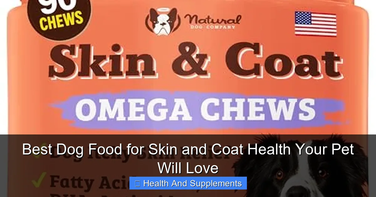 Best Dog Food for Skin and Coat Health Your Pet Will Love