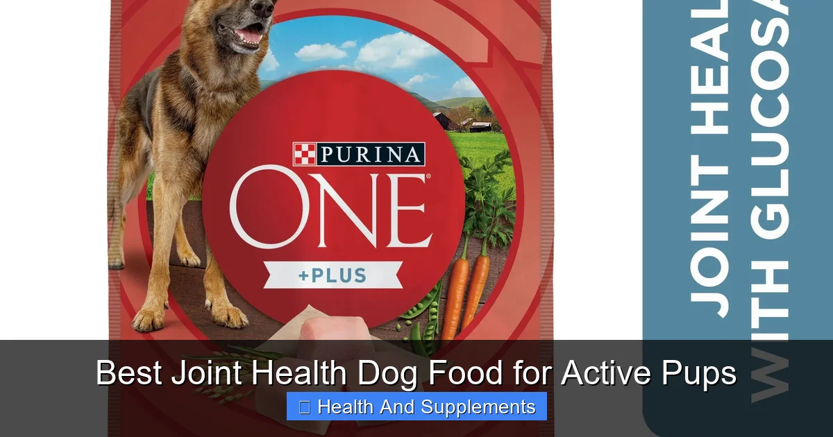 Best Joint Health Dog Food for Active Pups