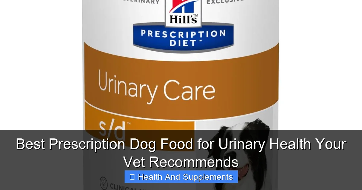 Best Prescription Dog Food for Urinary Health Your Vet Recommends