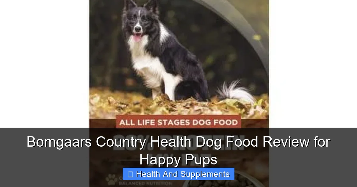 Bomgaars Country Health Dog Food Review for Happy Pups