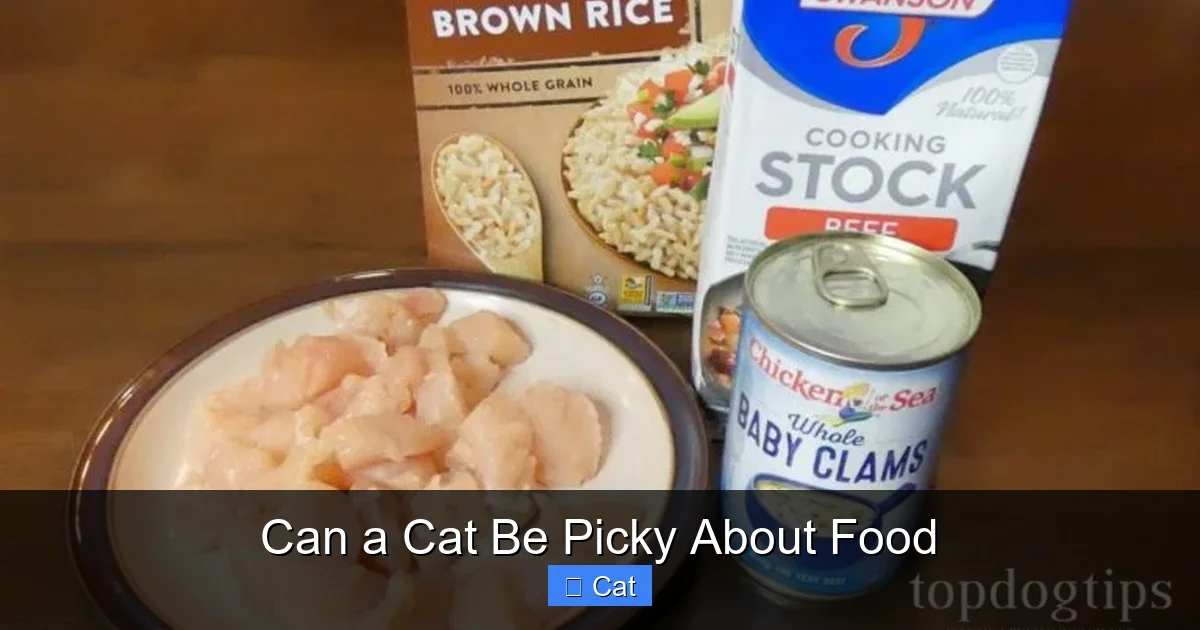 Can a Cat Be Picky About Food