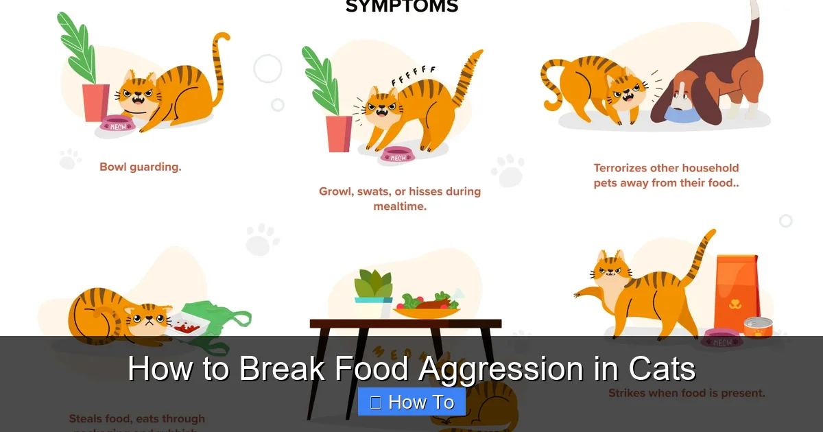 How to Break Food Aggression in Cats