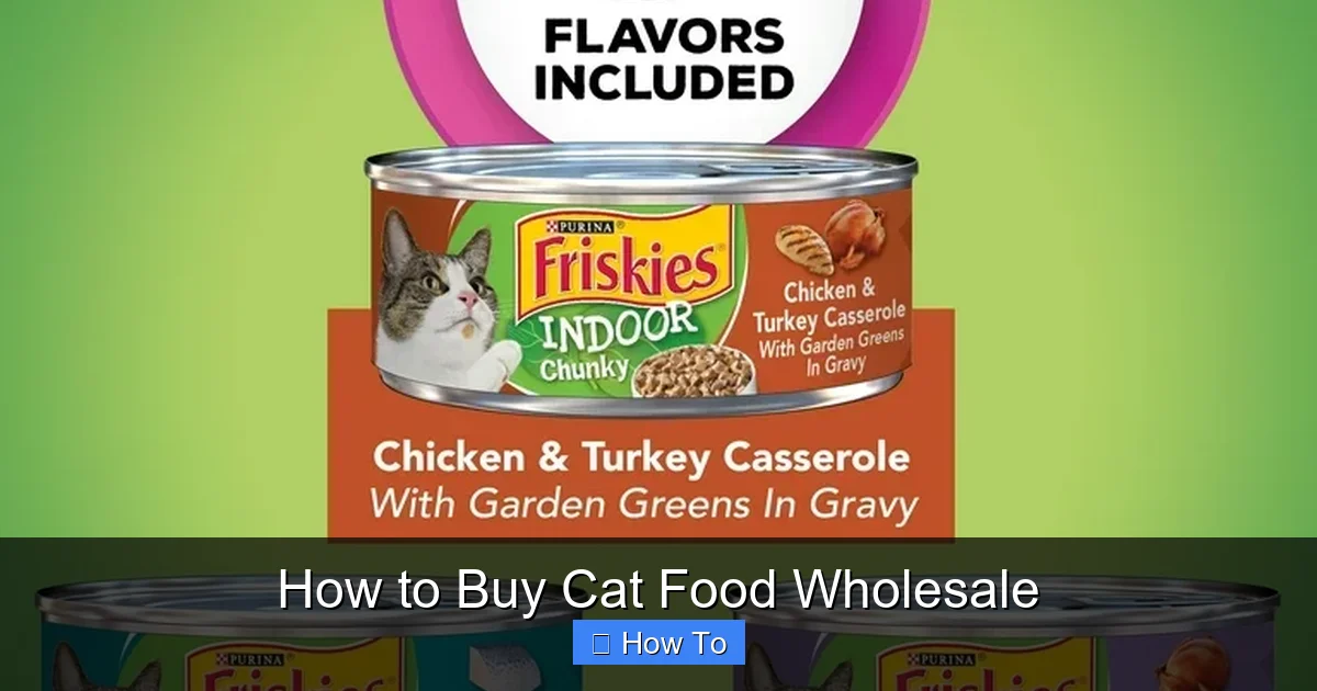 How to Buy Cat Food Wholesale