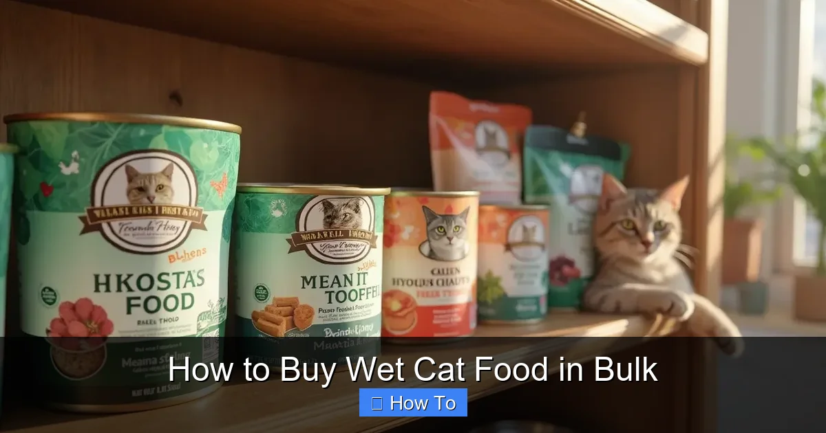 How to Buy Wet Cat Food in Bulk