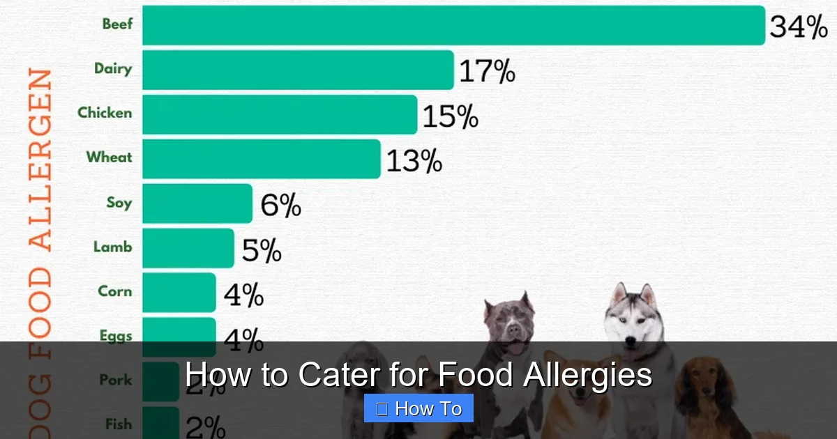 How to Cater for Food Allergies