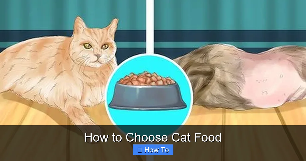 How to Choose Cat Food