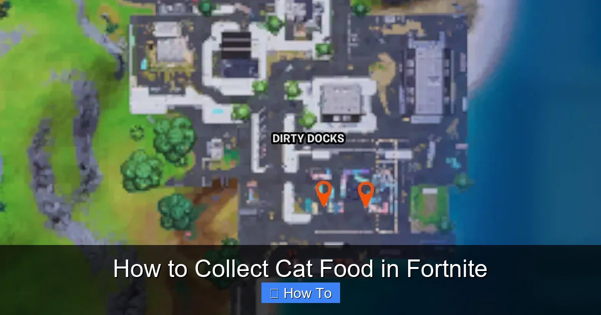 How to Collect Cat Food in Fortnite