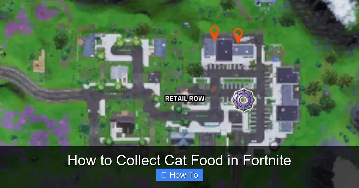 How to Collect Cat Food in Fortnite
