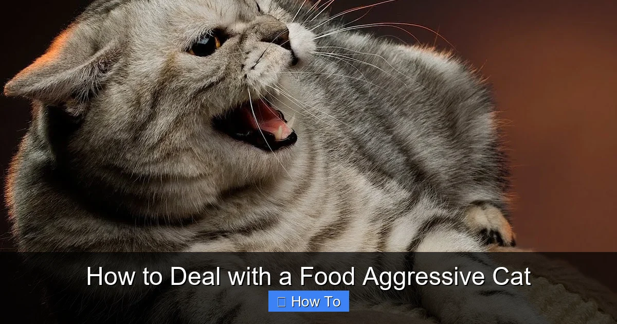 How to Deal with a Food Aggressive Cat