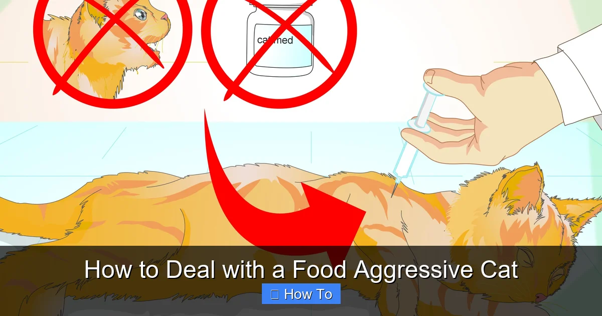 How to Deal with a Food Aggressive Cat