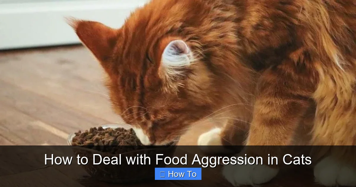 How to Deal with Food Aggression in Cats