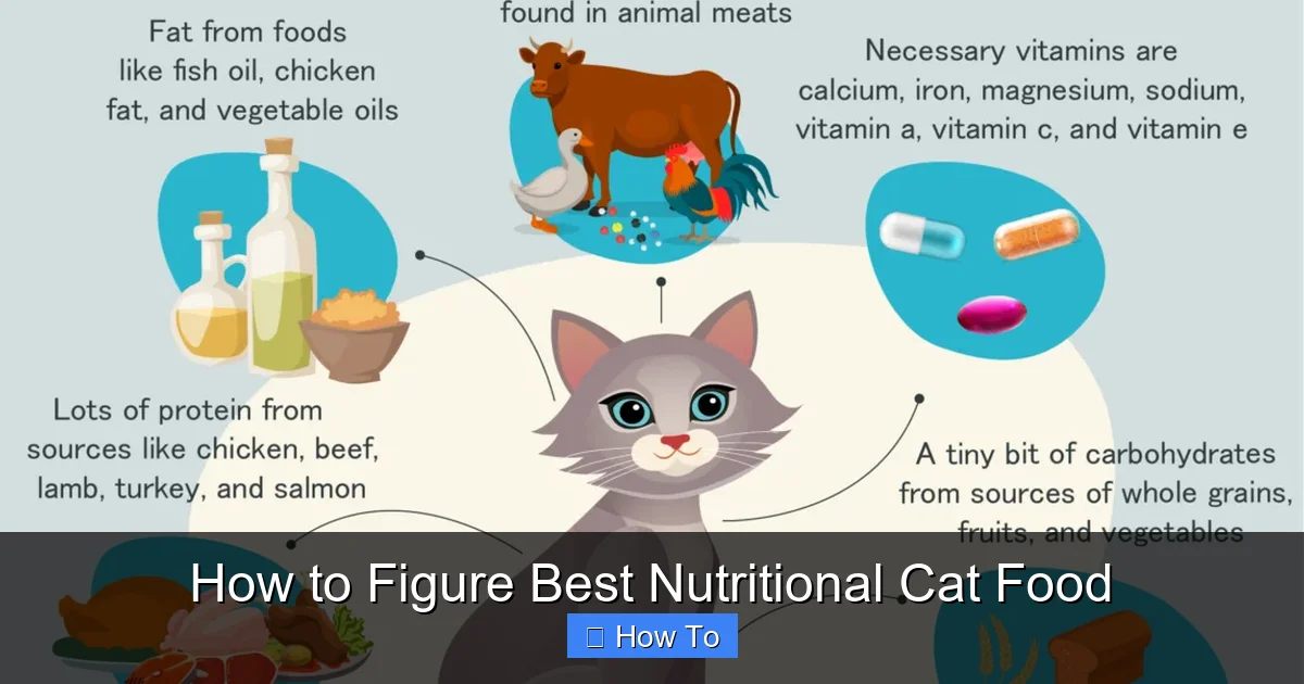 How to Figure Best Nutritional Cat Food