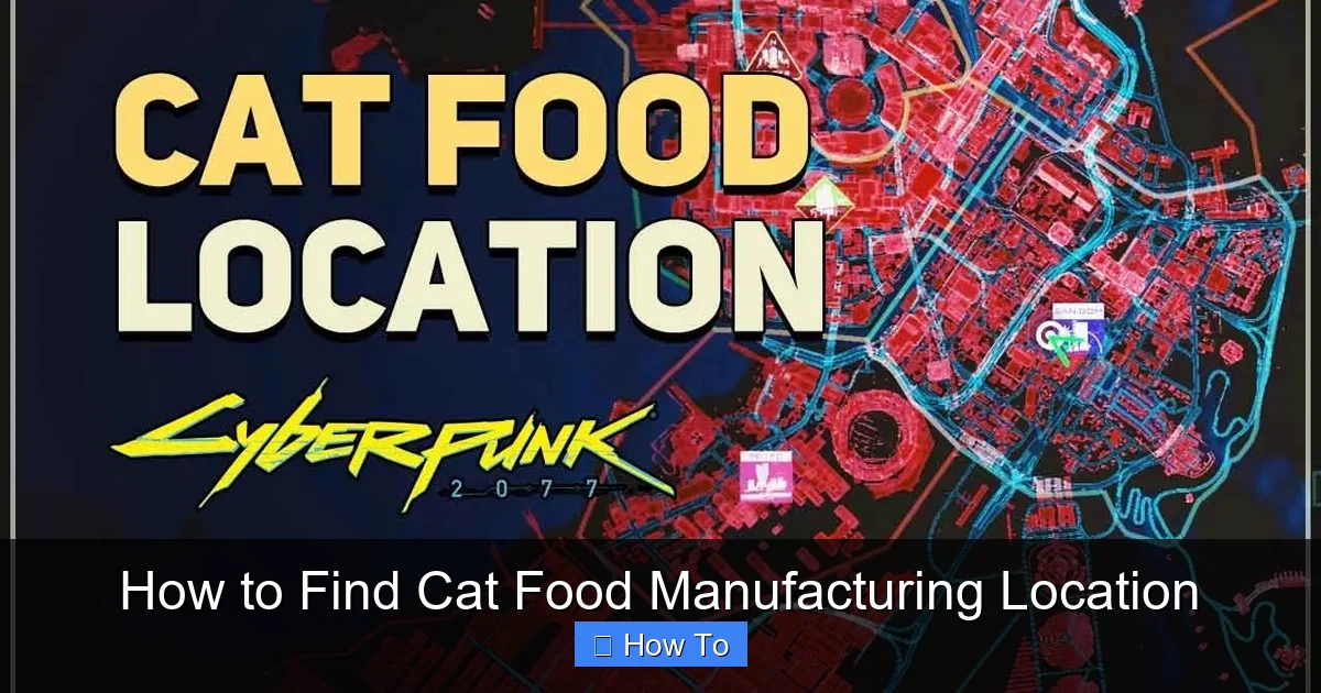 How to Find Cat Food Manufacturing Location
