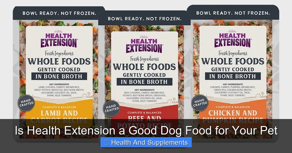 Is Health Extension a Good Dog Food for Your Pet