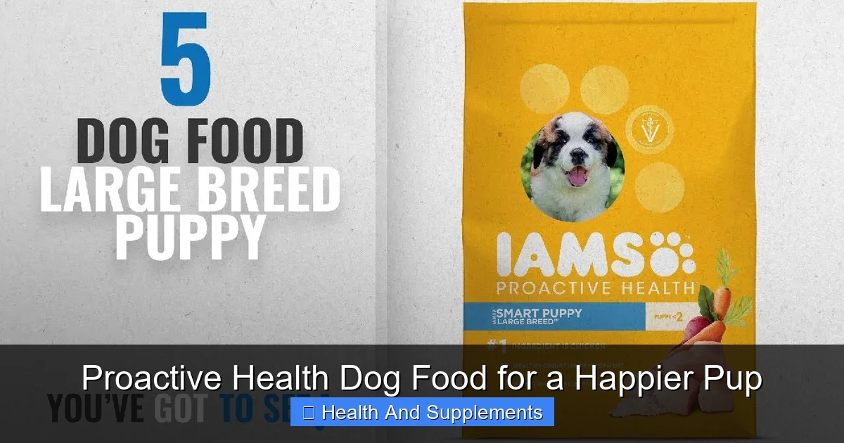 Proactive Health Dog Food for a Happier Pup