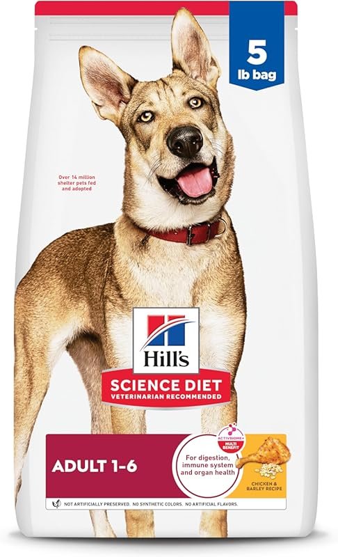 Hill's Science Diet Adult 1-6 Dry Dog Food with Chicken and Barley