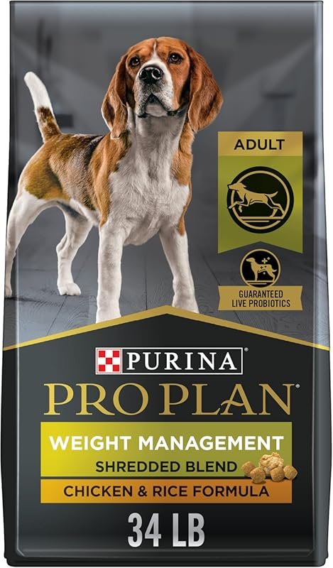 Purina Pro Plan Weight Management Dry Dog Food with Chicken and Rice