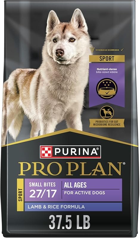 Purina Pro Plan High Protein Dry Dog Food with Lamb and Rice, Small Bi