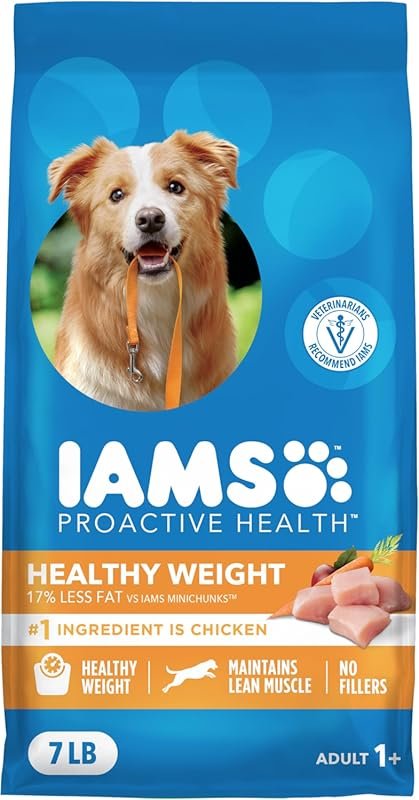 Iams Proactive Health Healthy Weight Adult Dry Dog Food with Chicken, 