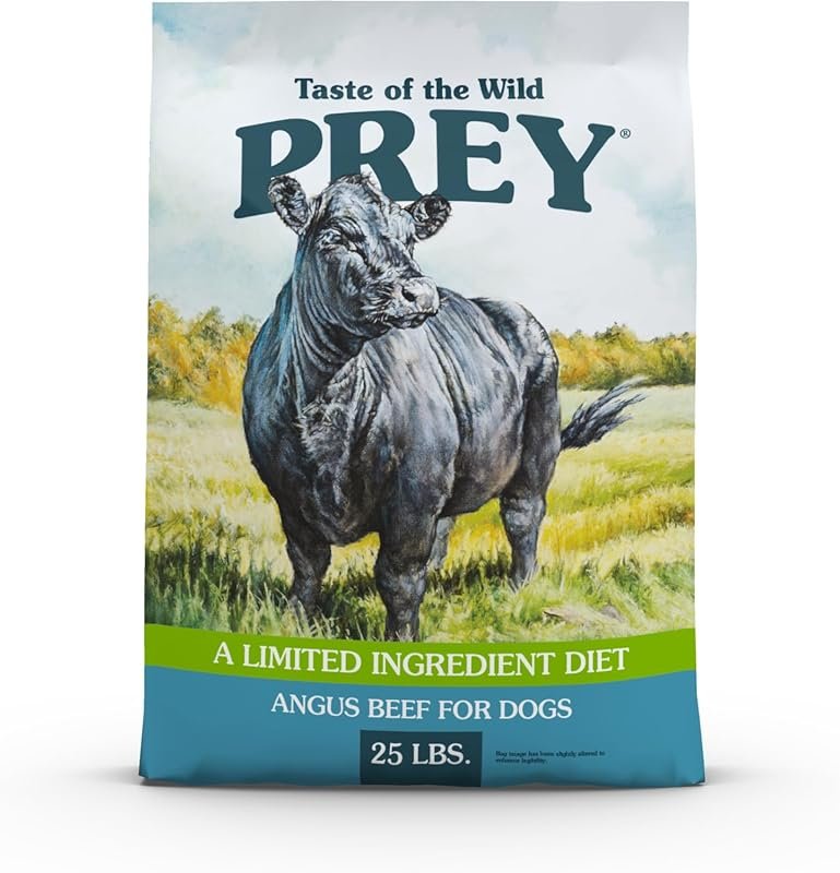 Taste of the Wild Prey Angus Beef Dog Food – Limited Ingredient, High 