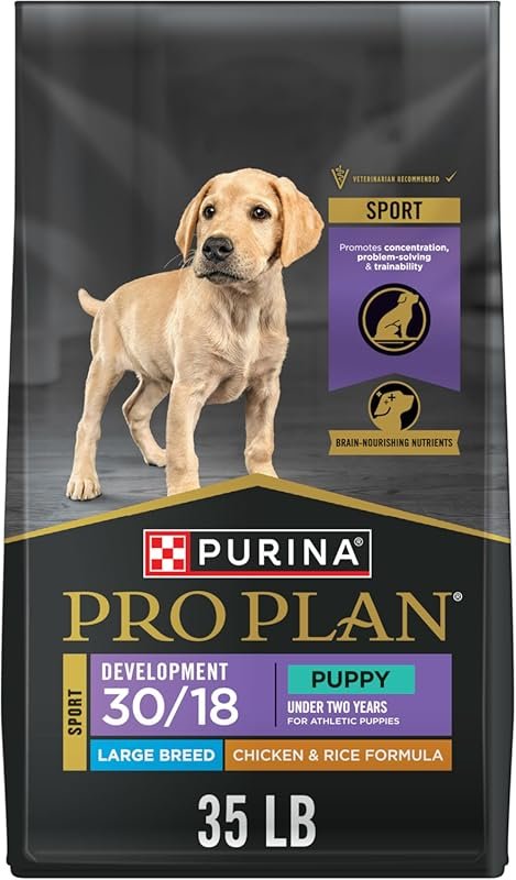 Purina Pro Plan Sport Large Breed Puppy Food with Chicken and Rice Hig
