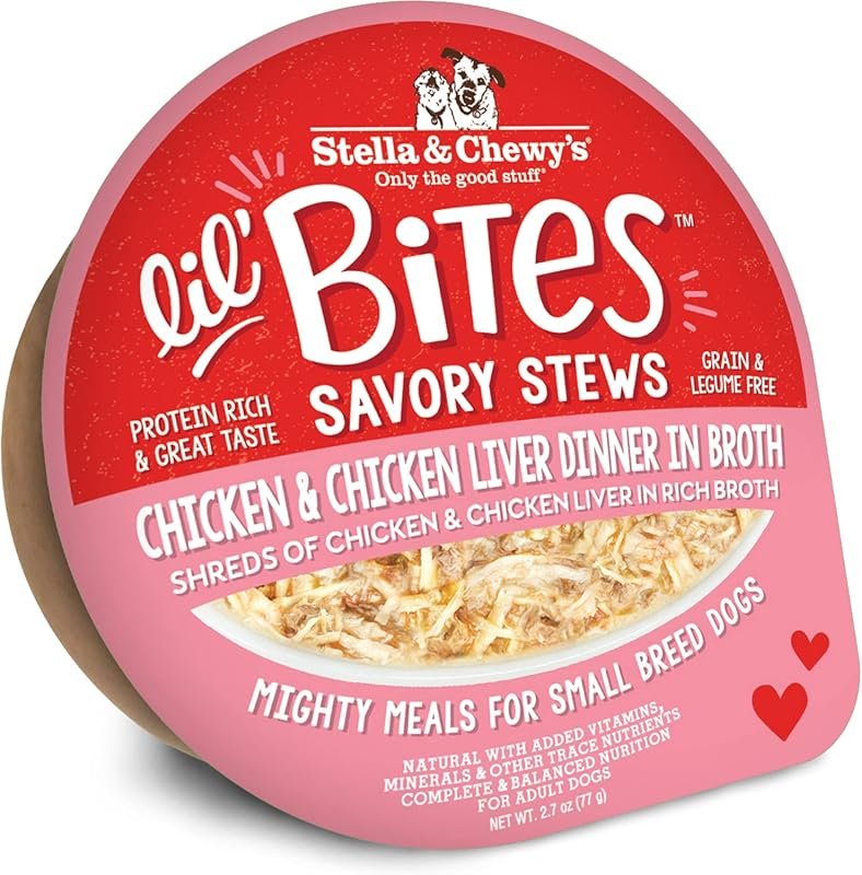 Stella & Chewy's Lil Bites Savory Stews for Small Breeds Chicken & Chi