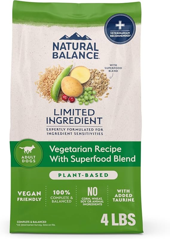 Natural Balance Limited Ingredient Adult Dry Dog Food with Vegan Plant